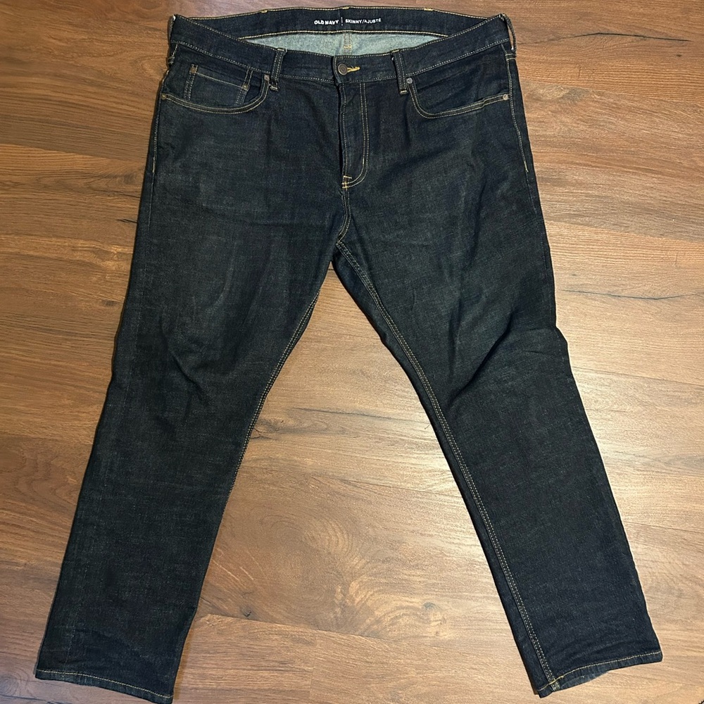 Old Navy Men's Dark Blue Slim Jeans. Size 40/30.
